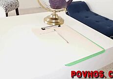 Latina Teen Rides Cock in POV Blowjob Scene