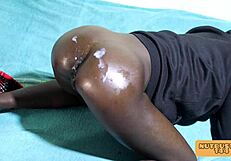 Intense Raw Anal Fuck In Doggystyle Pov With Ebony Slut