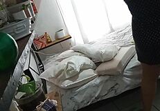 Wow, Curvy Milf Caught Cleaning Her Room!