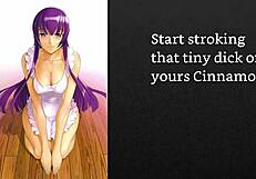 Faygrey and Busujima Saeko humiliate their new pet with joi cei petplay degradation in no toys session.