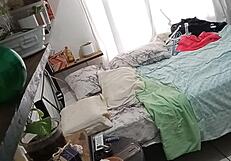 Wow, Curvy Milf Caught Cleaning Her Room!