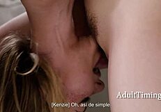 Demi Hawks eaten out by stepmoms for orgasms