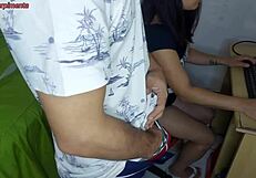 A patroa works hard with her wet pussy so I won't complain to her bosses