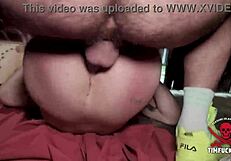 The perfect gay sub takes big cock bareback