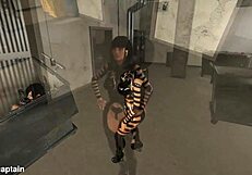 Explore this 3D game with metal bondage and fetish outfits