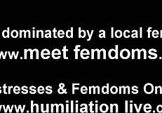 feel the humiliation in pantyhose crossdressing