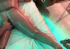 anal massage turned into a sticky cum session