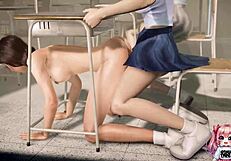 Anime Classmates, Want to See Us Get Wild in Public Classroom?