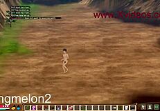 Mad Island Hentai Game Reveals Anime Pussy!