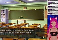 Vtuber Lewdneko Plays My Girlfriend Is The President Part 8