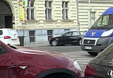 Cum floods petite blonde's tight asshole!