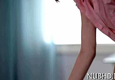 Does this petite teen suck cock hardcore?