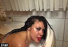 Teen Girl Craves Cocks For Anal Fucking In Bathroom