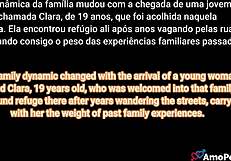 conversas silenciosas entre o padrasto com a enteada no quarto dela