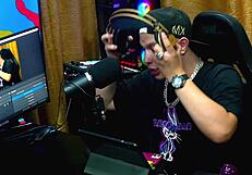 Havena Pulls Husband's Cock During Podcast Suck