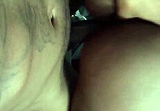 Young Ebony Amateur Rides Big Black Cock