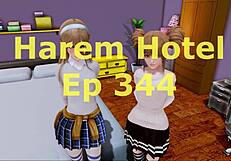 Harem Hotel 344 Game Adventure in Hotel Setting