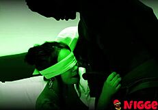 Redhead teen Inna gets her first black cock experience