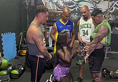 i had a fun time at the gym with fernanda chocolate