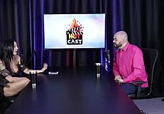 hotty brunette fucks at pussy party in dorm