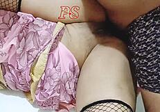 Indian Desi Bhabhi Doggystyle Sex in Saree