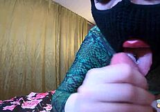 Yo, my neighbor just sucked and swallowed every drop of me!