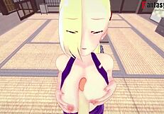 ino yamanaka gives naruto a titjob then gets fucked doggystyle