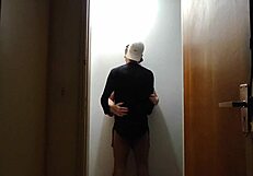 Building Cameras Catch Friends Hooking Up In Hallway After Gym – Big Cocks?