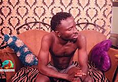 big african booty bends over for his big cock in her juicy pussy