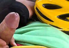 I bang my friend hard in an abandoned park with raw outdoor action