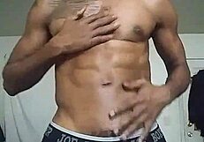 Talking Shit While Beating My Monster Black Cock?