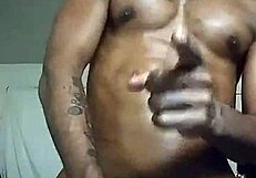 Talking Shit While Beating My Monster Black Cock?