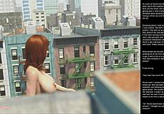 Big Apple Small Gesture 3D Cartoon Sex