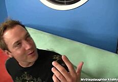 Teen Slut Licks Stepdad's Ass Before Facial Cumshot