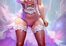 Ai Ahegao Striptease Dance Compilation Mizuryu Kei Style Darkermaker123