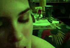 Luna Amateur Gives Blowjob With Pierced Nipples