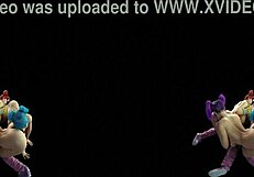 Vreal 18k lesbian triangle licking assholes in cyberpunk 2077 parody