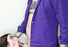 I Cum In Her Mouth Of Small Tits Girl