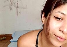 i watch hot latina in lingerie fucking passionately