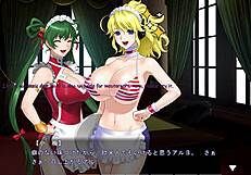 Maid game scene with mikage english