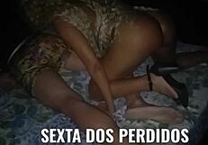 Deu Gostoso Pleasures Neighbor With Oral And Masturbation