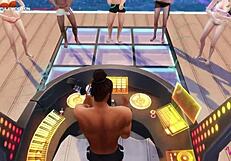 Makoto’s first ever encounter with his ideal woman in the form of a trailer