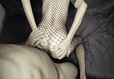 wife in erotic lingerie stockings anal assfucking