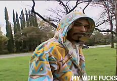 hey, i just love taking that hard cock while you watch, it's so hot