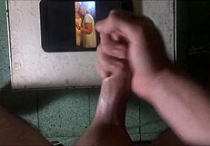 Intensely Jerking Off to Cum on Cassidyboo's Face