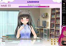 Vtuber Lewdneko Plays Love Cubed Part 1