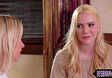 Sapphic Blonde Lesbian Babes Pussy Munching Cunilingus Rimjob Muff Diving