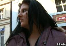 He finds a BBW on the street and has sex with her