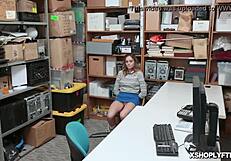 Jason feeds Aften Opal huge cock deepthroat