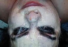 Ms. TL's Messy Throat Dildo Play!